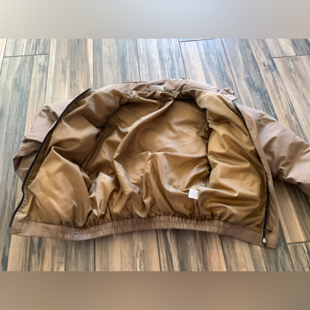Fear of God ESSENTIALS Brown Puffer Jacket Size XS - Picture 3 of 8